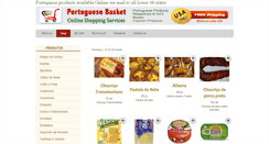 Desktop Screenshot of portuguesebasket.com